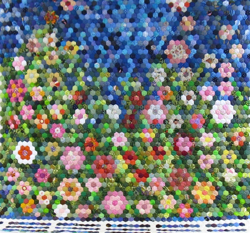 Textile Collage Quilt