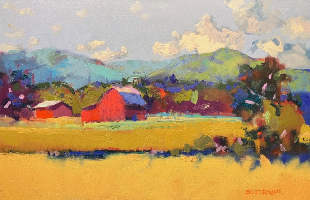 Blue Ridge Mountain and Valley Landscape by Greg Osterhaus